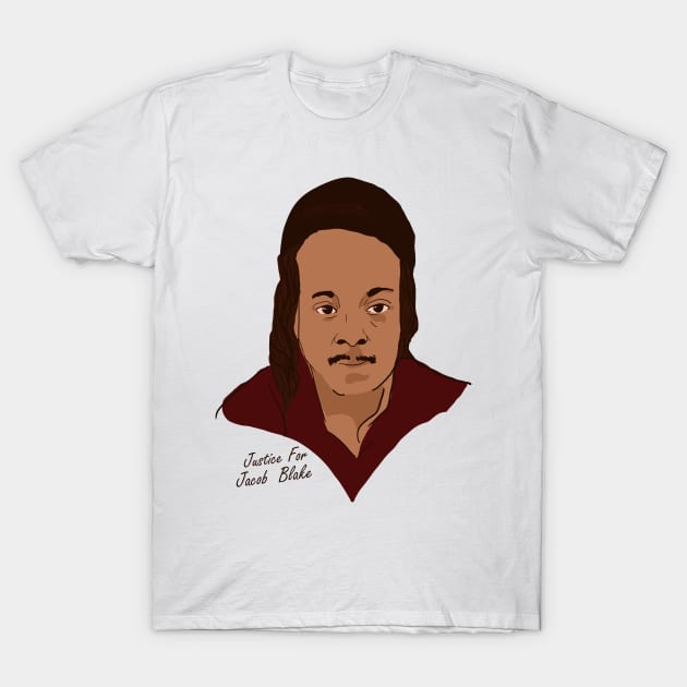 Justice For Jacob Blake T-Shirt by pentaShop